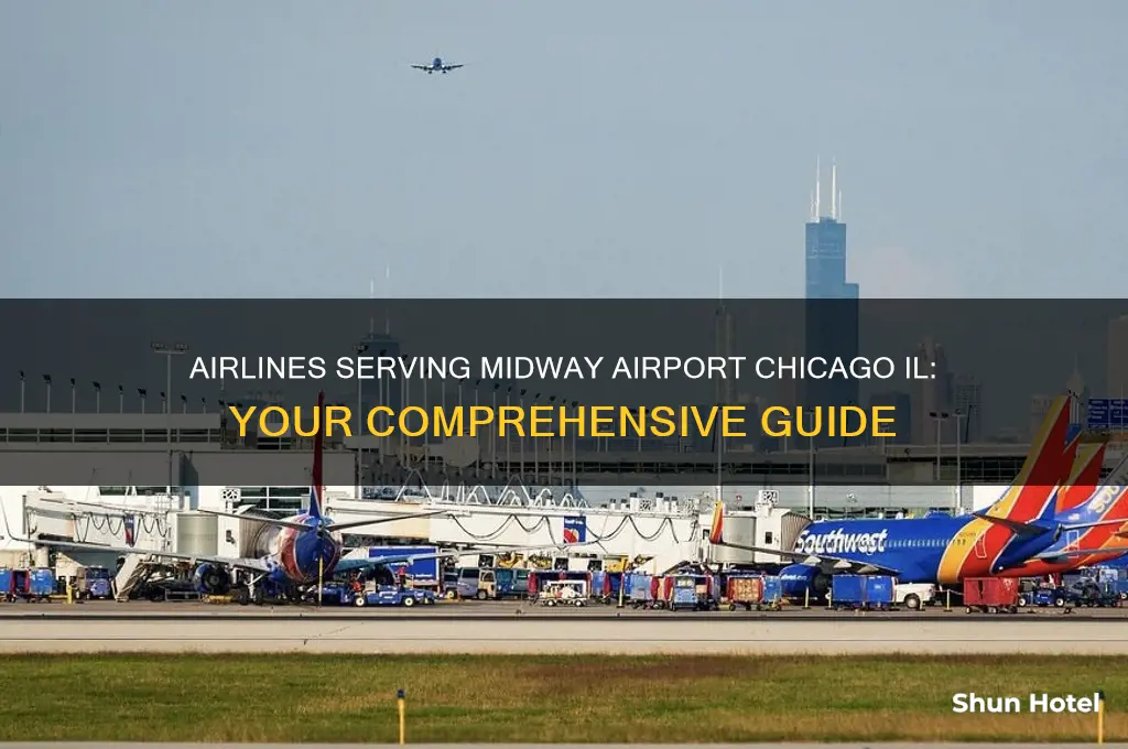 what airlines fly into midway airport chicago il