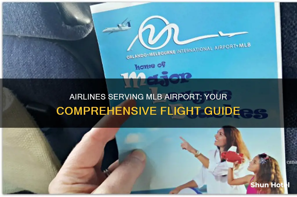 what airlines fly into mlb airport
