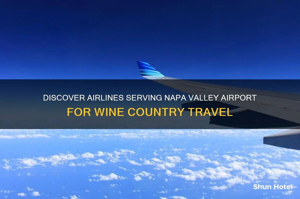 what airlines fly into napa valley airport