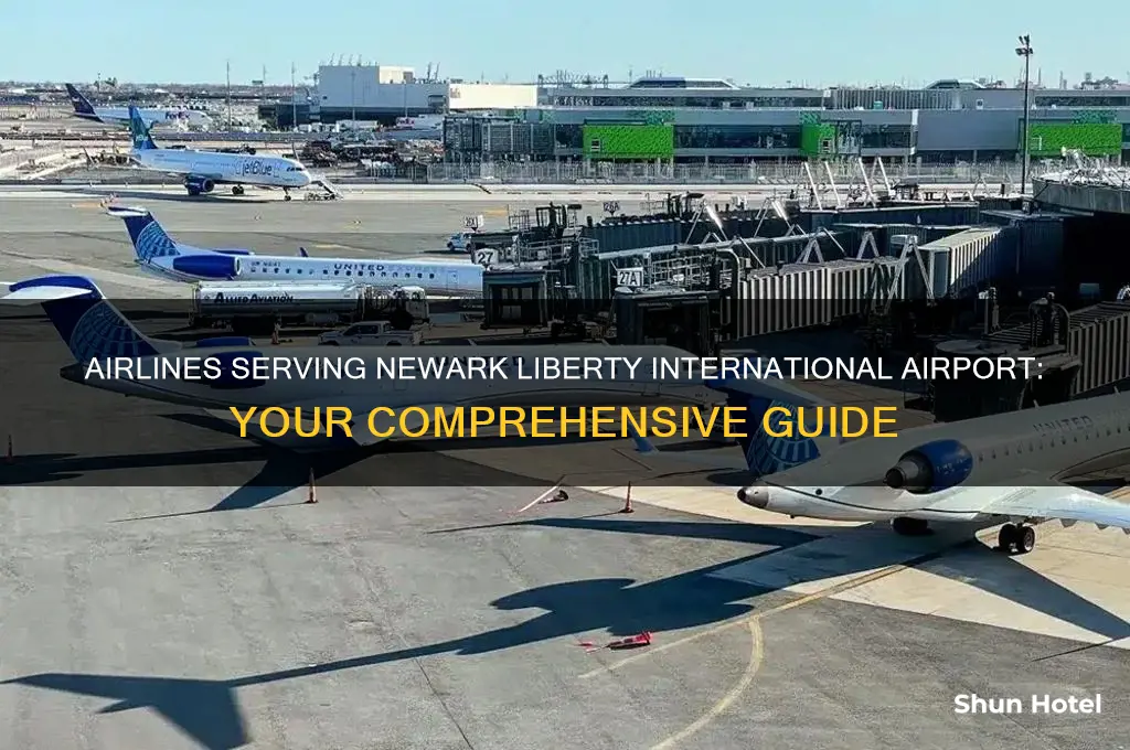 what airlines fly into newark liberty international airport