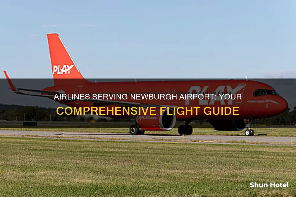 what airlines fly into newburgh airport