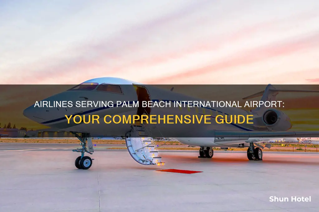 what airlines fly into palm beach international airport