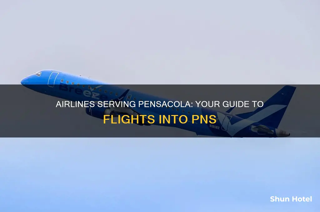 what airlines fly into pensacola airport