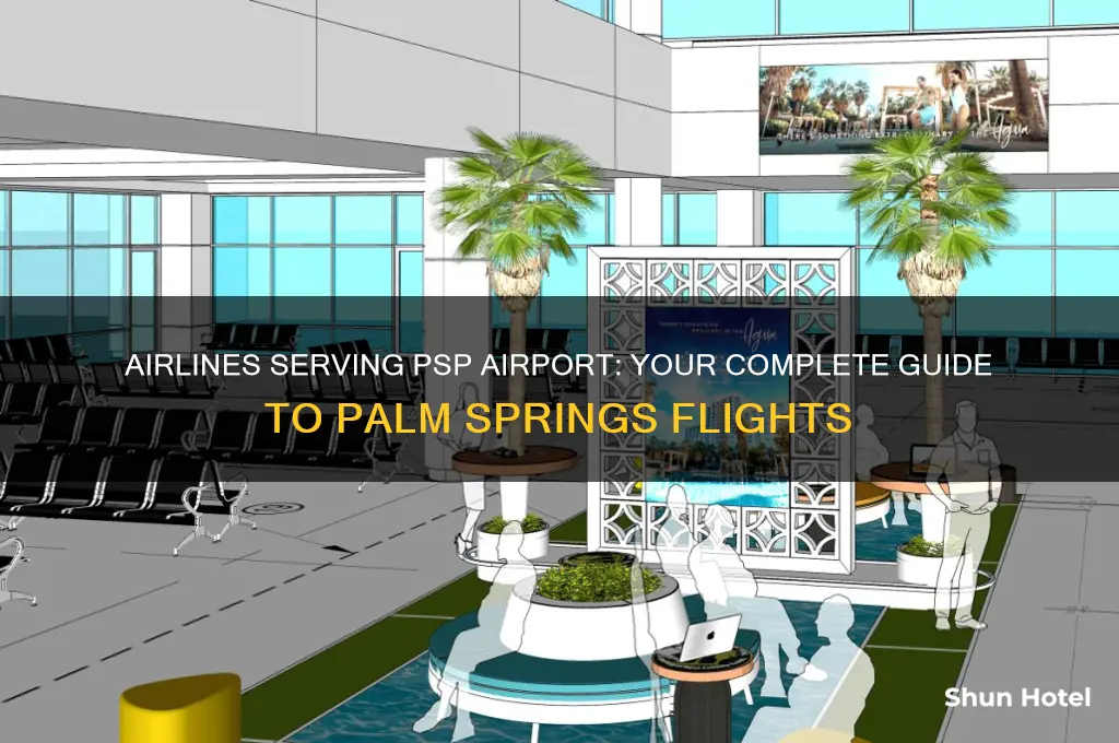 what airlines fly into psp airport