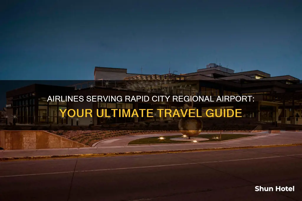 what airlines fly into rapid city regional airport