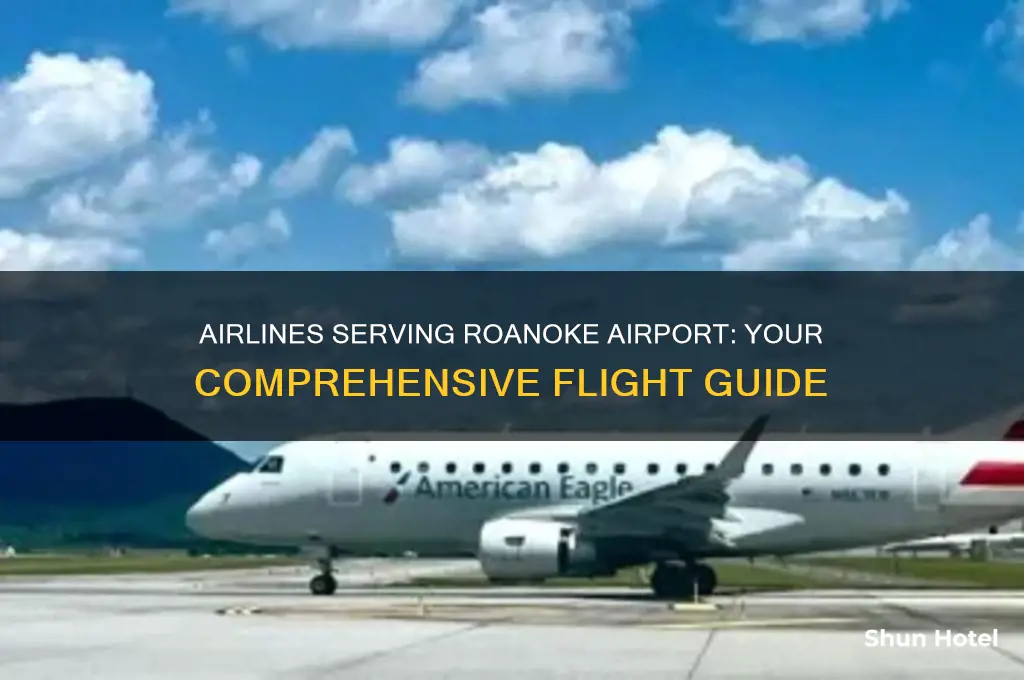 what airlines fly into roanoke airport