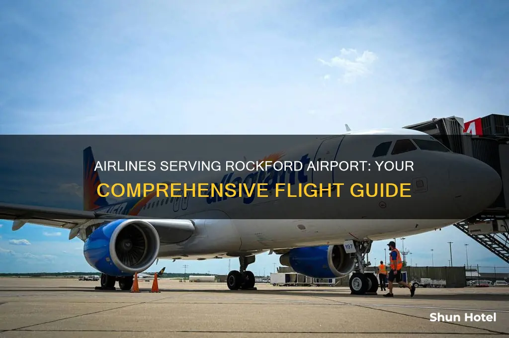 what airlines fly into rockford airport