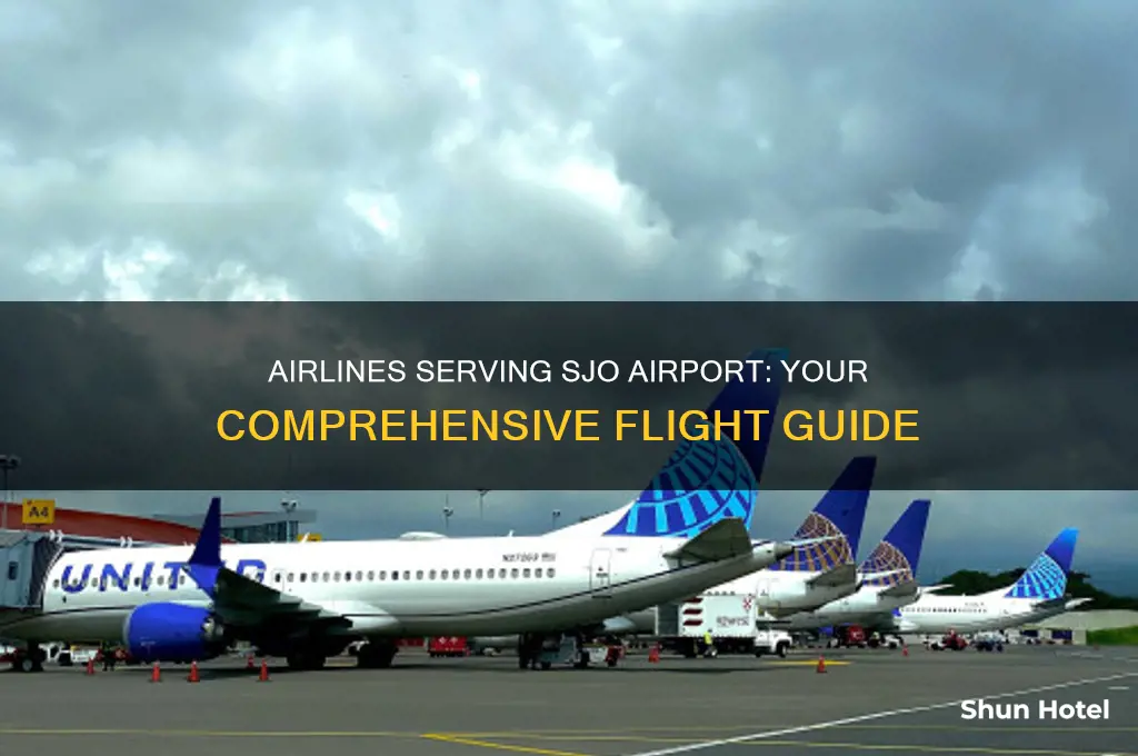 what airlines fly into sjo airport