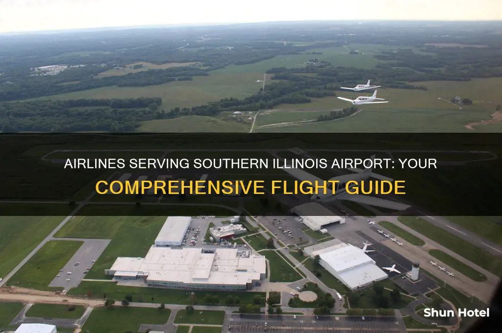 what airlines fly into southern illinois airport