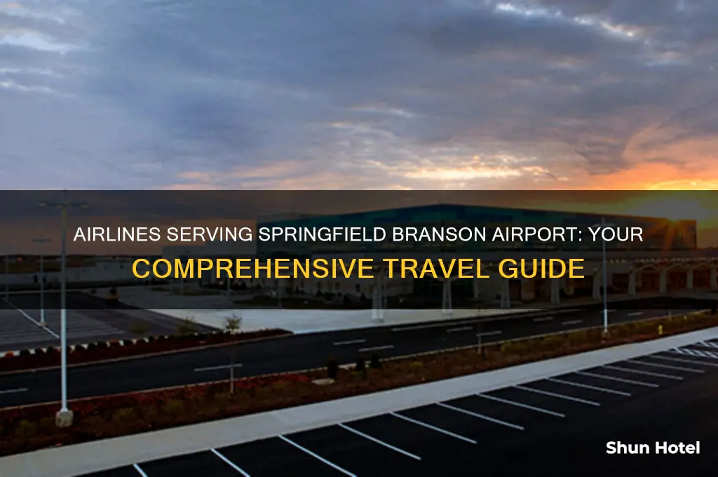 what airlines fly into springfield branson airport