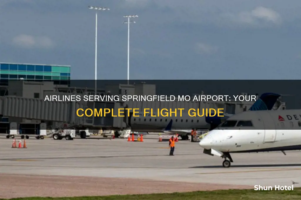 what airlines fly into springfield mo airport