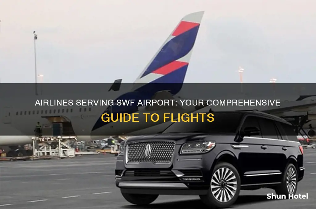 what airlines fly into swf airport