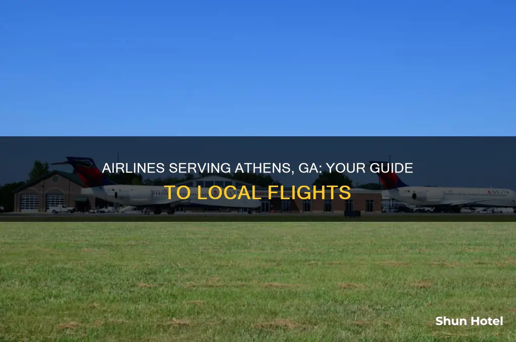 what airlines fly into the athens ga airport