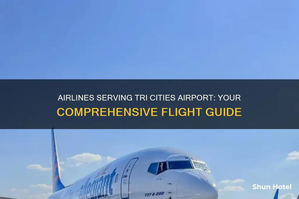 what airlines fly into tri cities airport