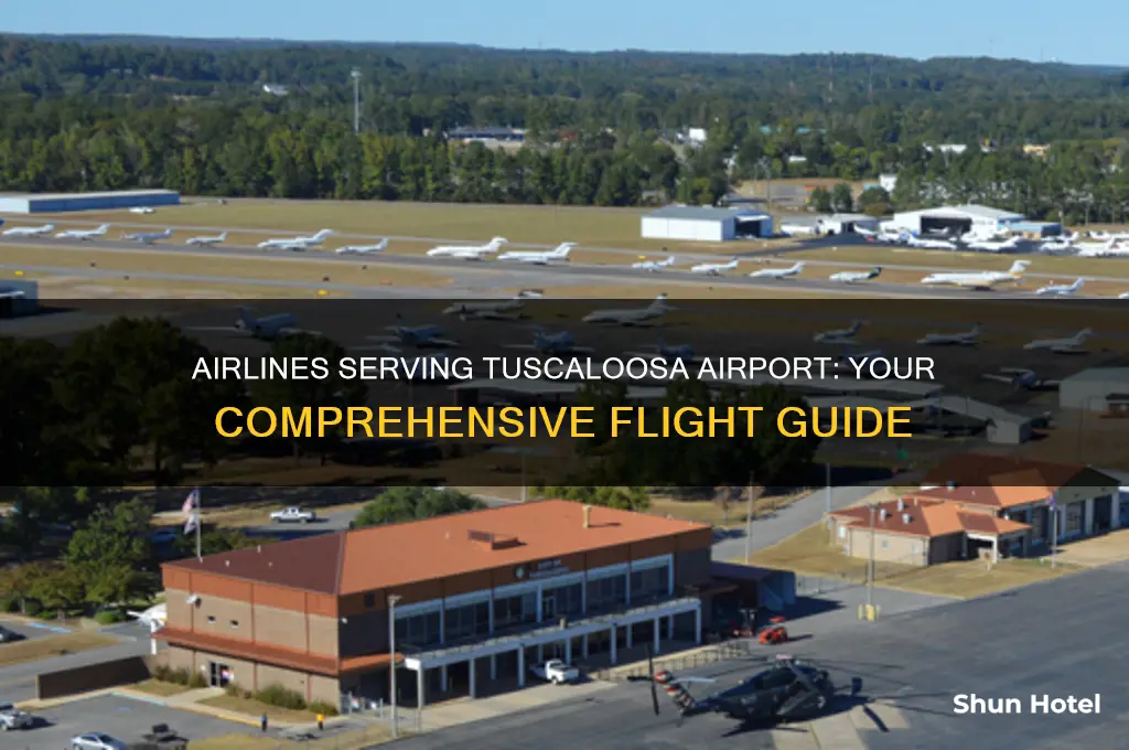 what airlines fly into tuscaloosa airport
