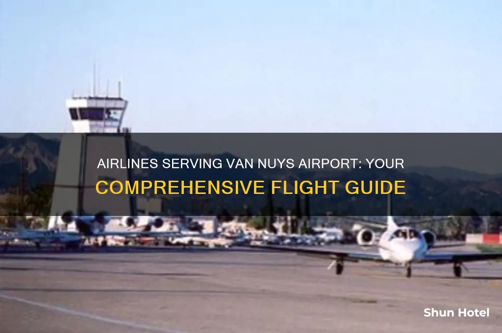what airlines fly into van nuys airport