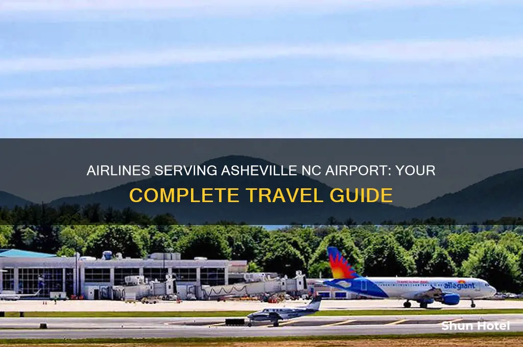 what airlines fly out of asheville nc airport