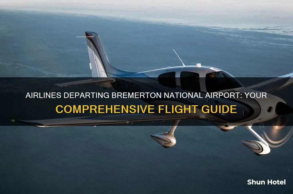 what airlines fly out of bremerton national airport
