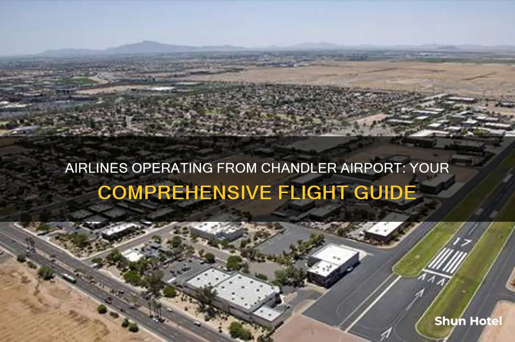 what airlines fly out of chandler airport