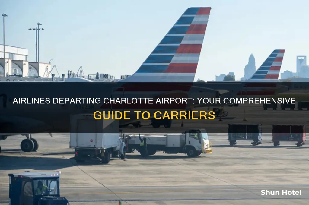 what airlines fly out of charlotte airport