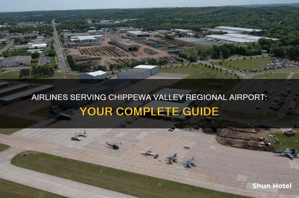 what airlines fly out of chippewa valley regional airport