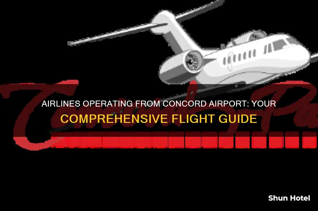 what airlines fly out of concord airport
