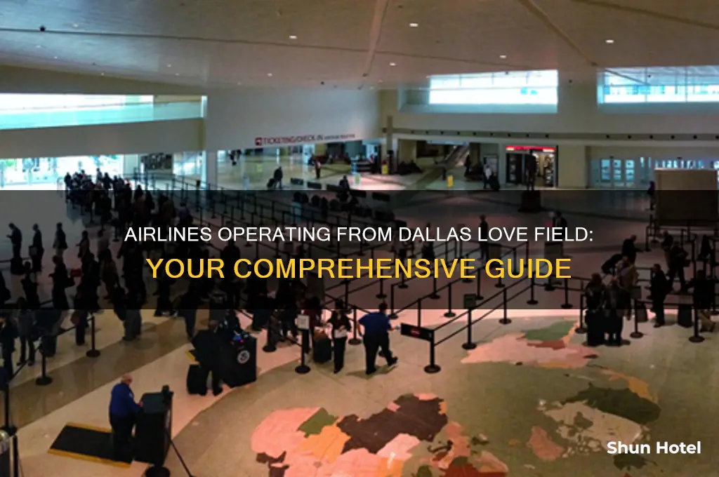 what airlines fly out of dallas love field airport