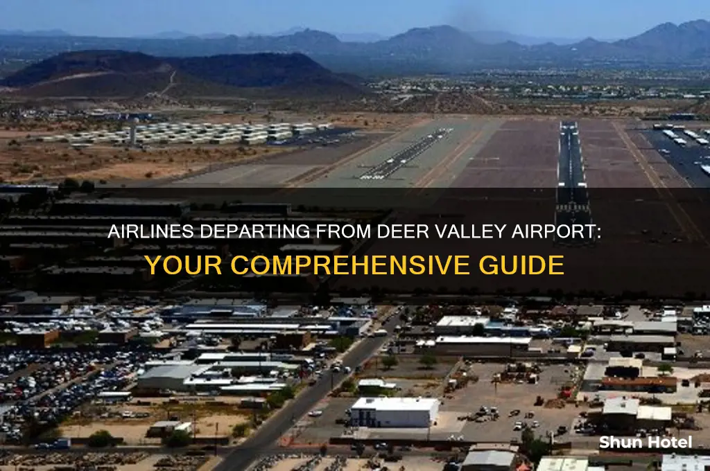 what airlines fly out of deer valley airport