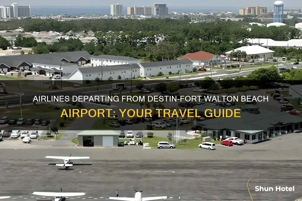 what airlines fly out of destin-fort walton beach airport