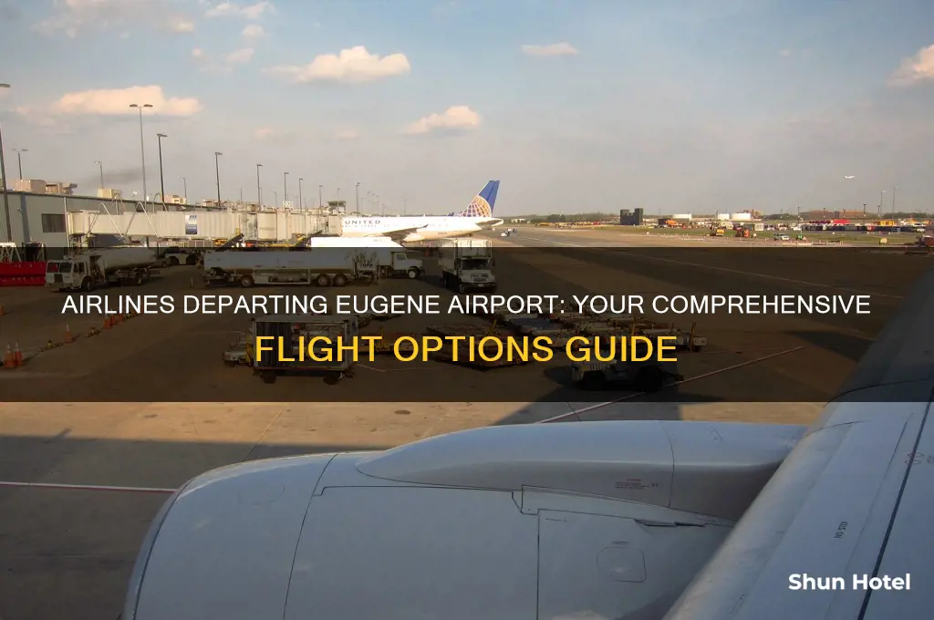 what airlines fly out of eugene airport