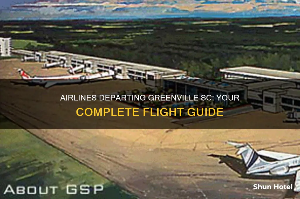 what airlines fly out of greenville sc airport