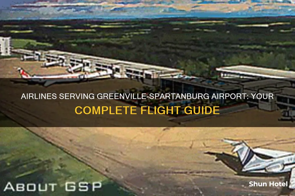 what airlines fly out of greenville spartanburg airport