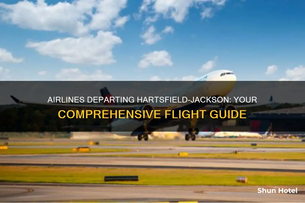 what airlines fly out of hartsfield jackson airport