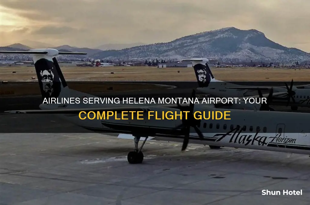 what airlines fly out of helena montana airport