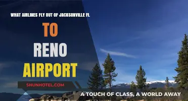 Jacksonville to Reno: Airlines Offering Direct and Connecting Flights