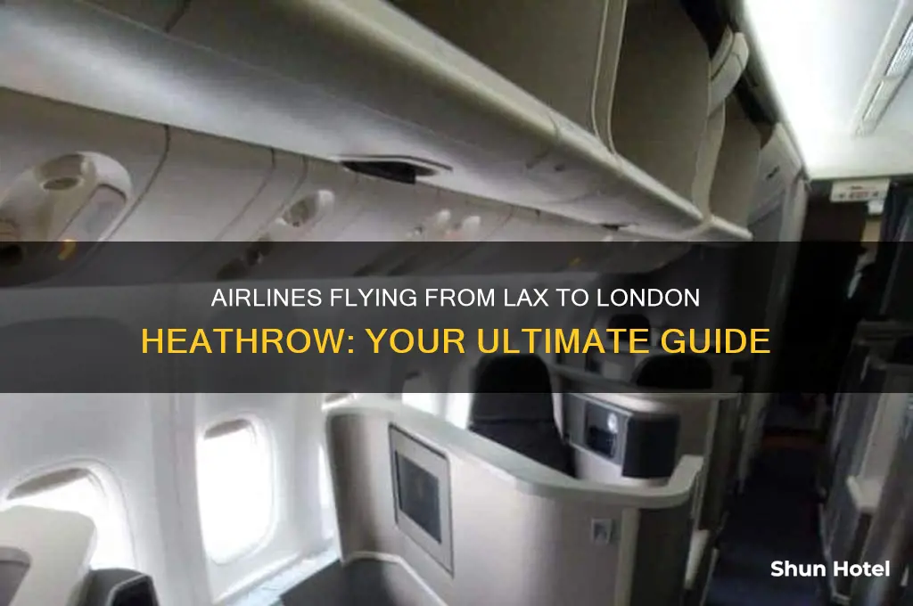 what airlines fly out of lax to london heathrow airport