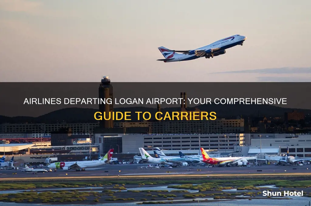 what airlines fly out of logan airport