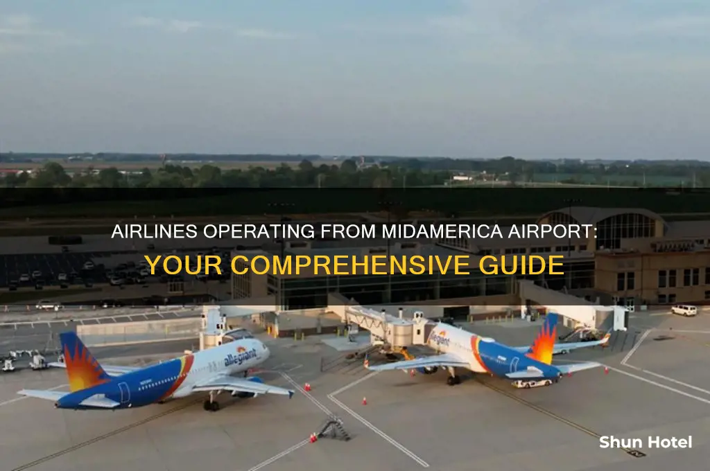 what airlines fly out of midamerica airport