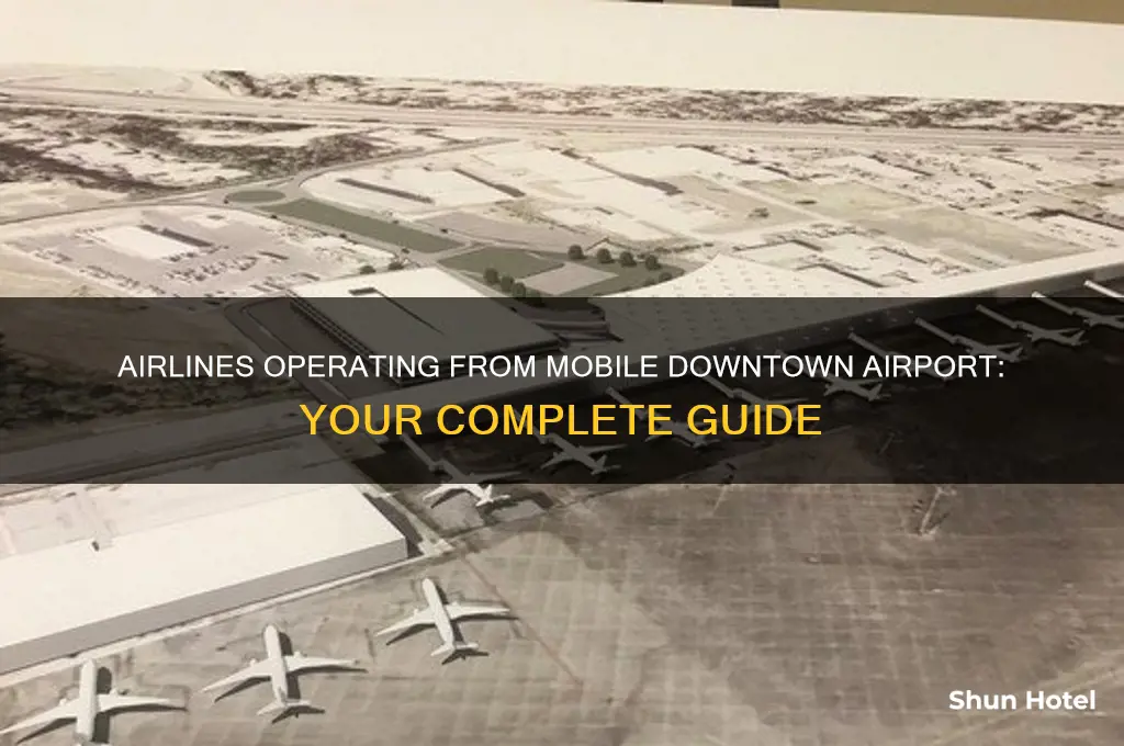 what airlines fly out of mobile downtown airport