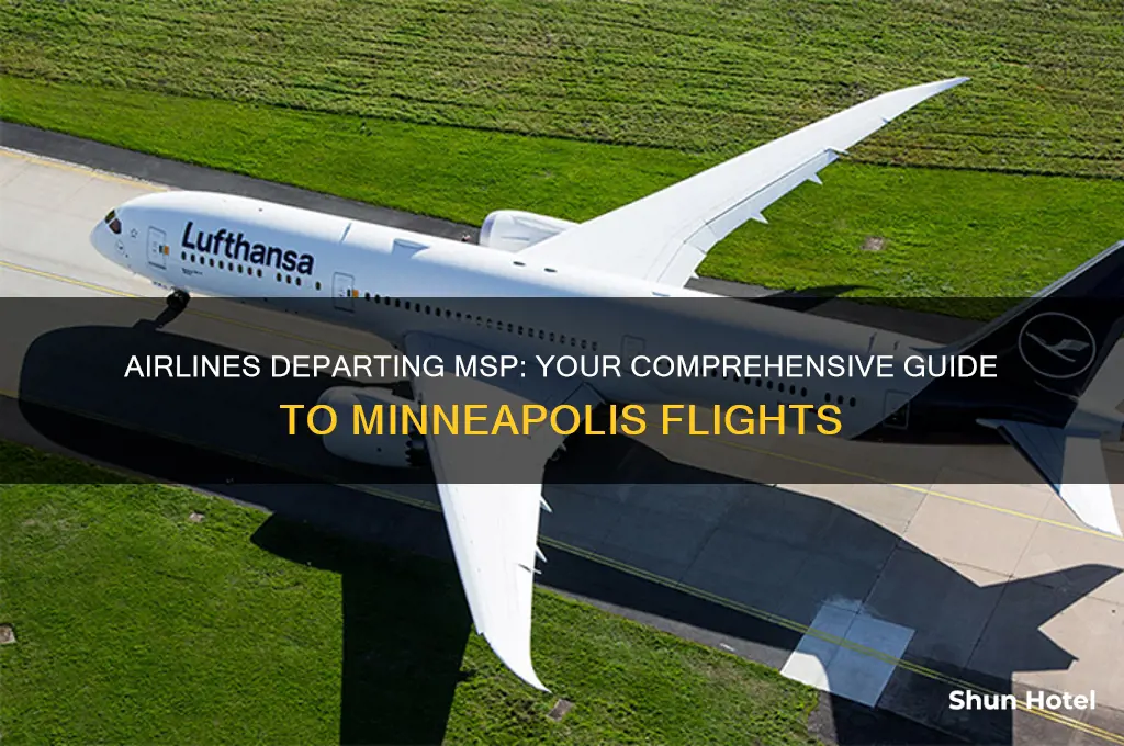 what airlines fly out of msp airport