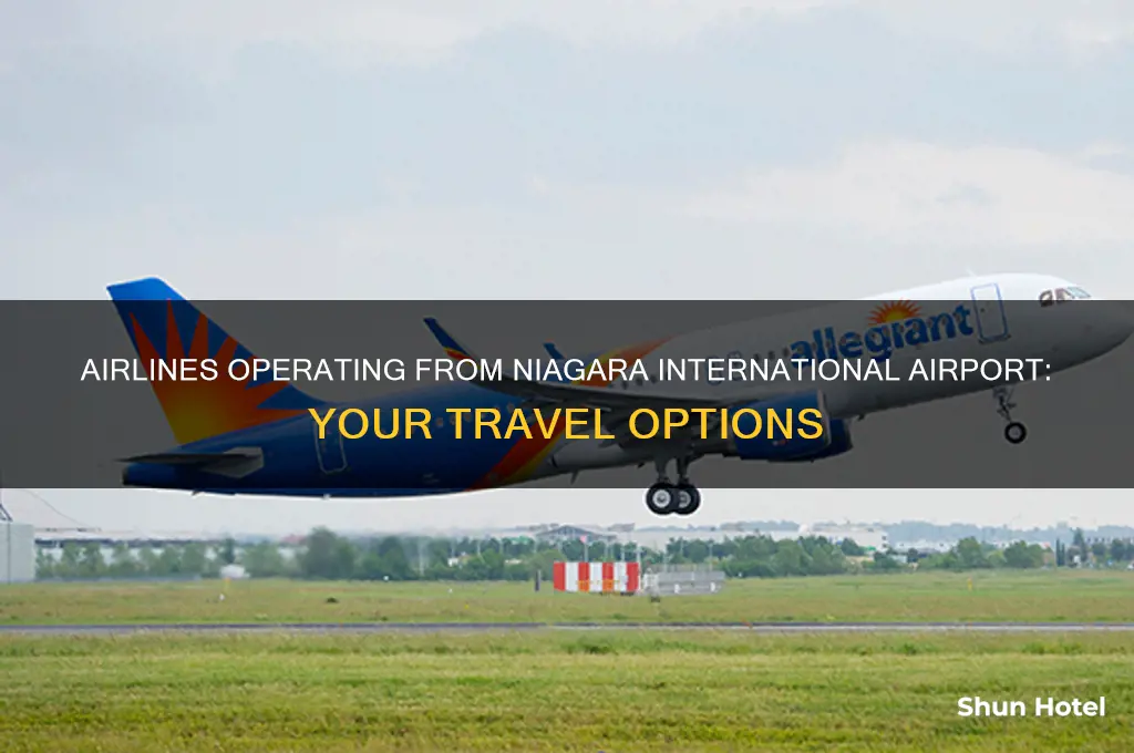 what airlines fly out of niagara international airport