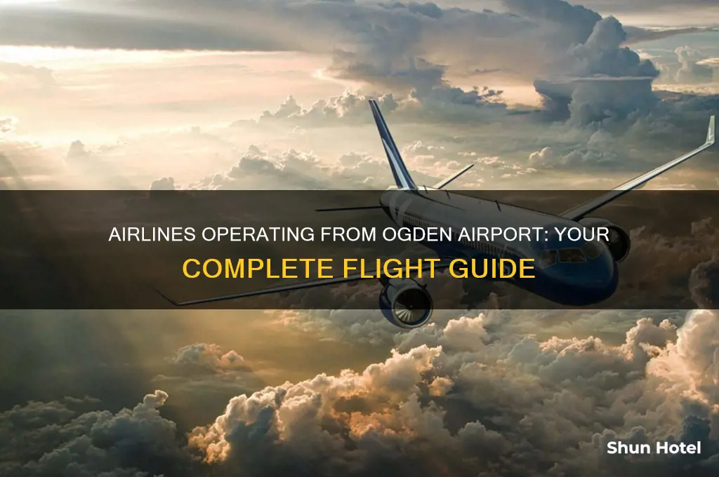 what airlines fly out of ogden airport