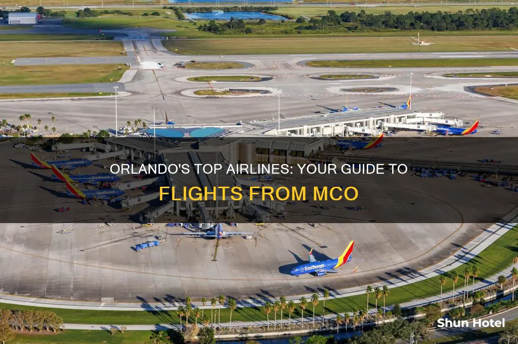what airlines fly out of orlando
