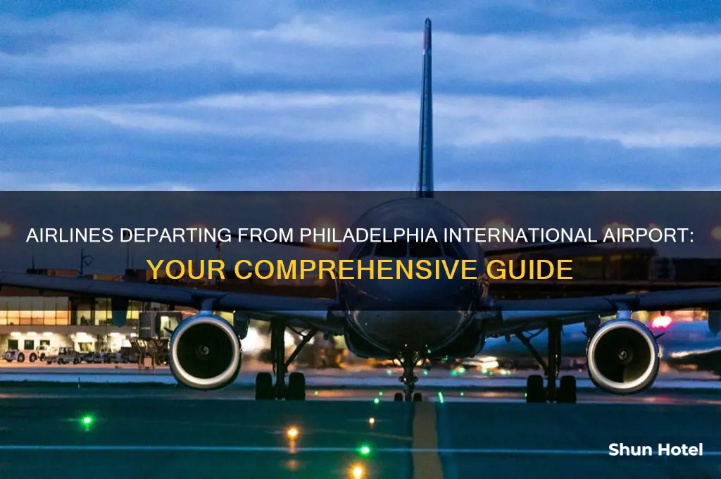 what airlines fly out of phl airport