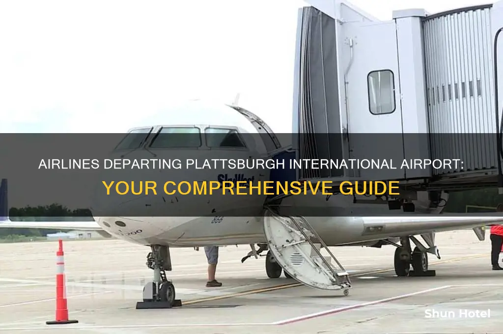 what airlines fly out of plattsburgh international airport