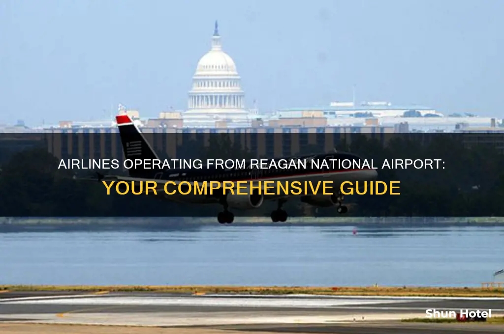 what airlines fly out of reagan national airport