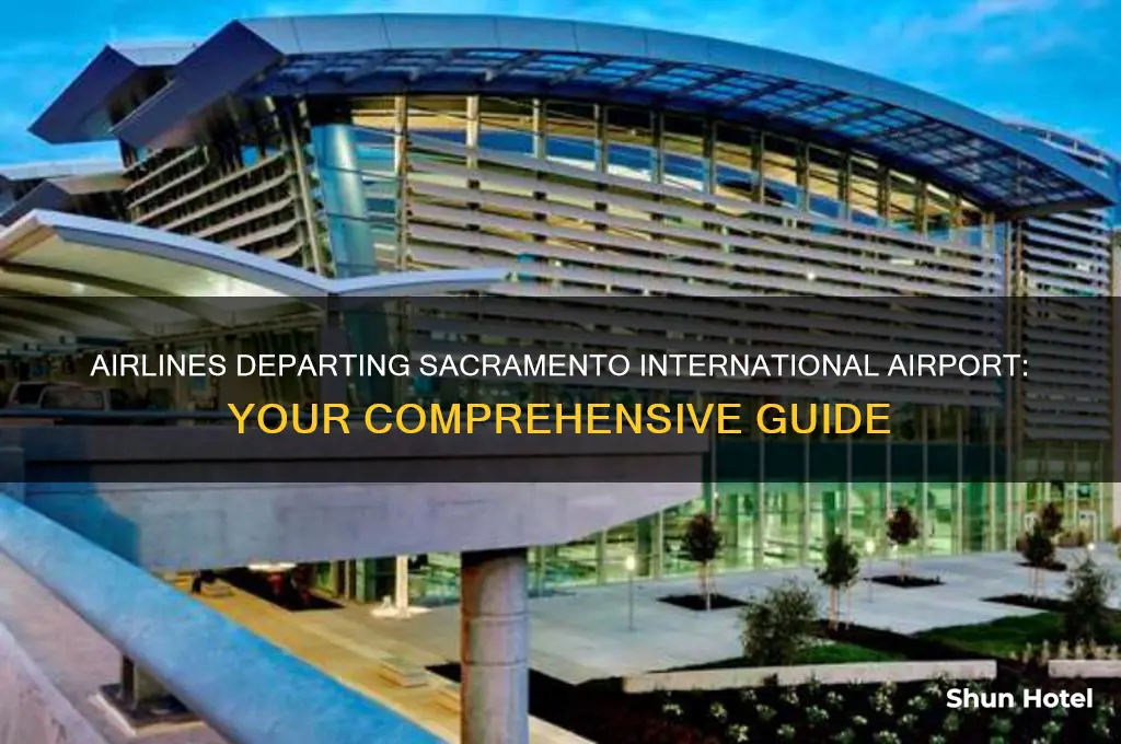 what airlines fly out of sacremento international airport