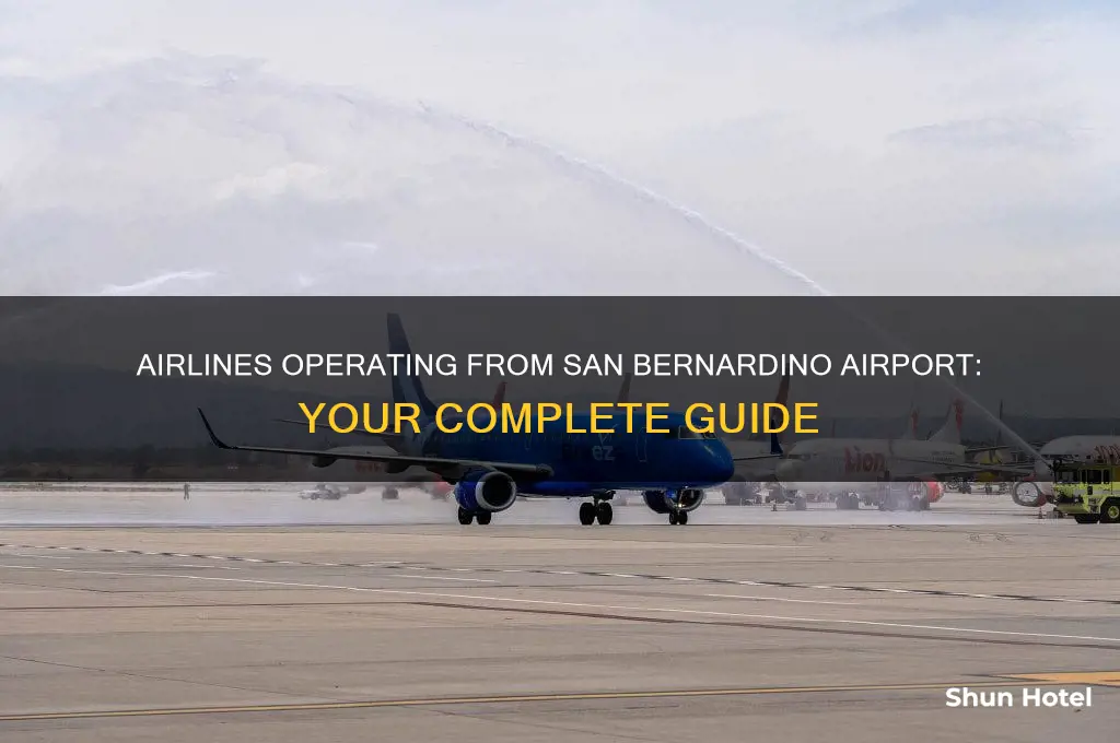 what airlines fly out of san bernardino airport