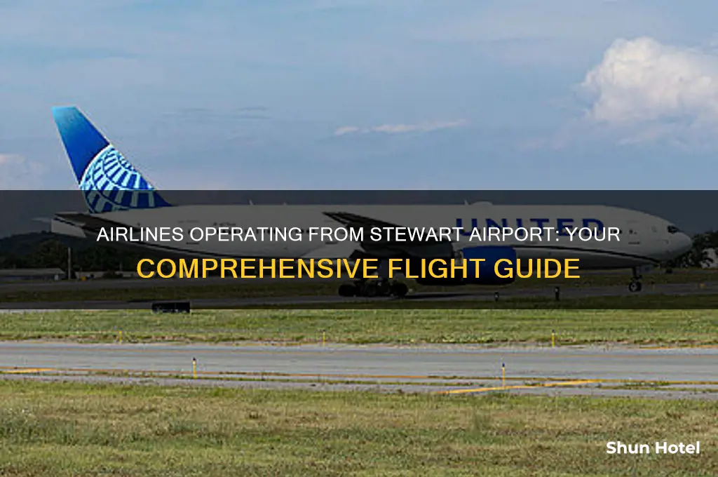 what airlines fly out of satewart airport