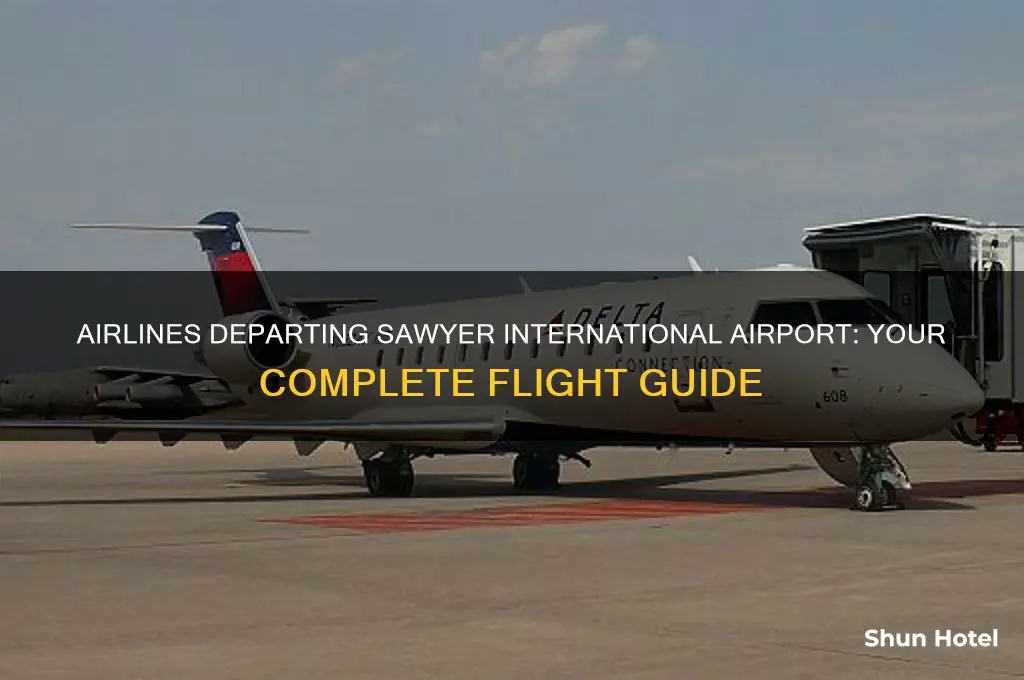 what airlines fly out of sawyer international airport